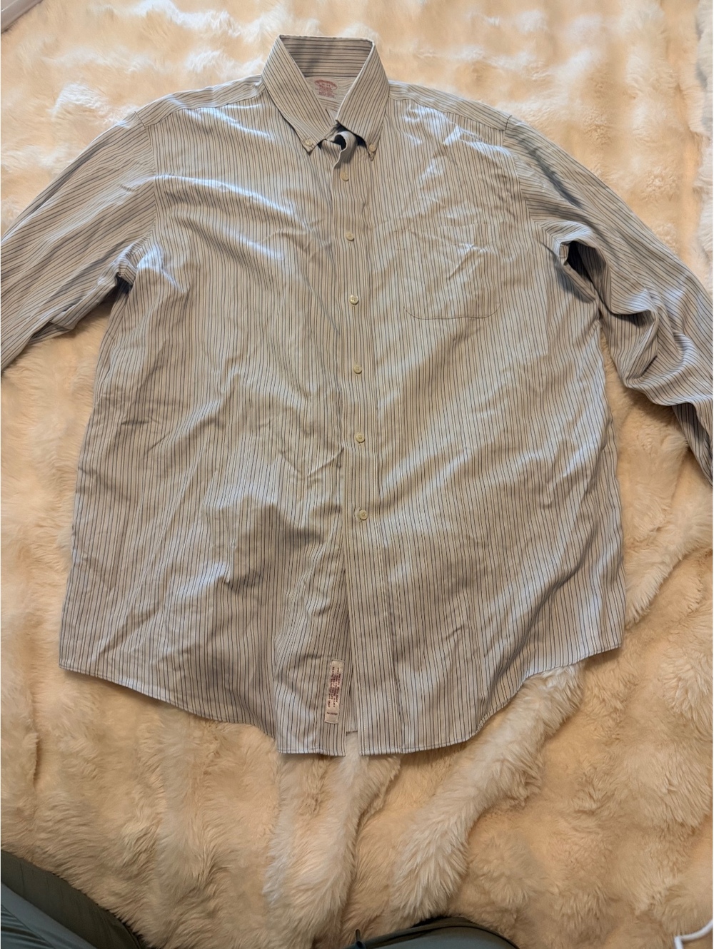 Brooks Brothers Madison Non-Iron Striped Dress Shirt 16-34